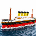 Zestaw Klocki Konstrukcyjne Statek Titanic Duży Model 60 cm 3327 el.