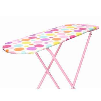 Metalowa Deska Do Prasowania Zabawkowa Składana Dla Dzieci Kropeczki 61 cm