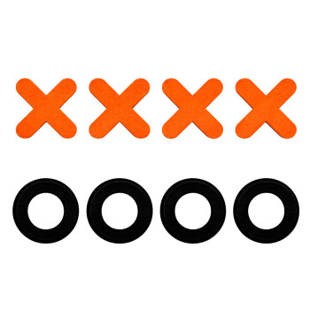 Gra Kółko i Krzyżyk Strategiczna Logiczna Plansza Drewniana Klasyczna