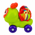 Interaktywna Zabawka Autko Pszczółka Sensoryczna Dla Malucha Zielona