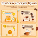 Zestaw Kreatywny Plastyczny Tworzenie Squishy Ozdobne Słodycze Napoje DIY