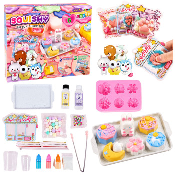 Zestaw Kreatywny Plastyczny Tworzenie Squishy Ozdobne Króliczek Deserki DIY