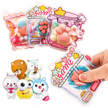 Zestaw Kreatywny Plastyczny Tworzenie Squishy Ozdobne Króliczek Deserki DIY