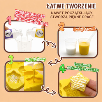 Zestaw Kreatywny Plastyczny Tworzenie Squishy Ozdobne Ciastka DIY