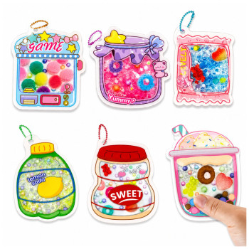 Zestaw Kreatywny Do Tworzenia Ozdobnego Jelly Slime DIY Glutek Akcesoria