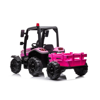 Traktor Na Akumulator BLT-206 Różowy