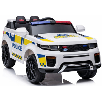 Auto Na Akumulator BBH-021 Światła LED Muzyka Pilot Policyjne Białe