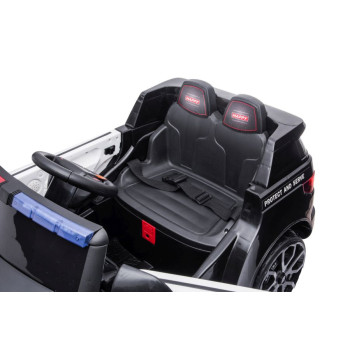 Auto Na Akumulator BBH-021 Światła LED Muzyka Pilot Policyjne Białe