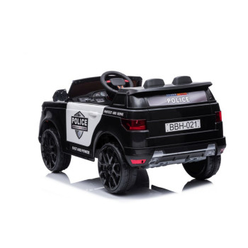 Auto Na Akumulator BBH-021 Policyjne Czarne