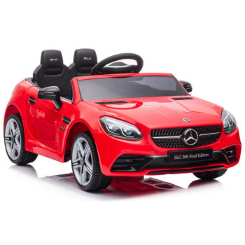 Auto Na Akumulator Mercedes SLC 300 Światła LED MP3 Pilot Czerwony