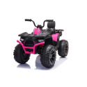 Quad Pojazd Na Akumulator JC333 Światła LED MP3 Różowy