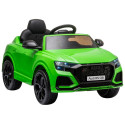Samochód na akumulator Audi RS Q8 Światła LED MP3 Pilot Zielony