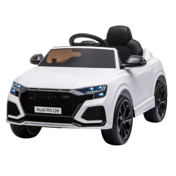 Samochód na akumulator Audi RS Q8 Światła LED MP3 Pilot Biały