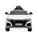 Samochód na akumulator Audi RS Q8 Światła LED MP3 Pilot Biały