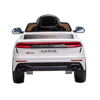 Samochód na akumulator Audi RS Q8 Światła LED MP3 Pilot Biały