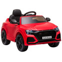 Samochód na akumulator Audi RS Q8 Światła LED MP3 Pilot Czerwony