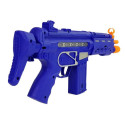 Zestaw Policyjny Pistolet Odznaka Granatowy Dźwięk Efekty Świetlne 37cm