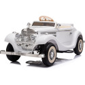 Auto Na Akumulator Mercedes Benz 540K Klasyk Premium Światła LED MP3 Biały