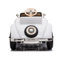 Auto Na Akumulator Mercedes Benz 540K Klasyk Premium Światła LED MP3 Biały