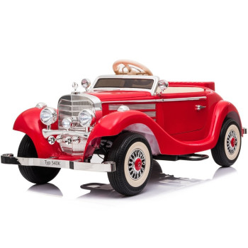 Auto Na Akumulator Mercedes Benz 540K Klasyk Premium LED MP3 Czerwony