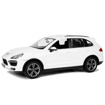 Auto R/C Porsche Cayenne Rastar 1:14 Białe na pilota