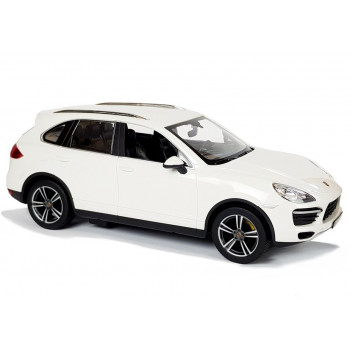 Auto R/C Porsche Cayenne Rastar 1:14 Białe na pilota