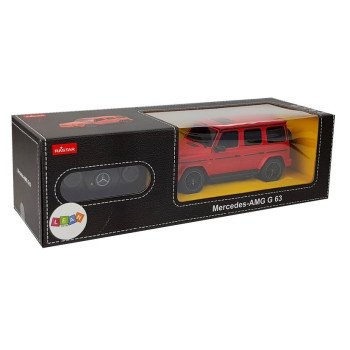 Auto Mercedes AMG G63 Samochód Zdalnie Sterowany RC Czerwony 1:24