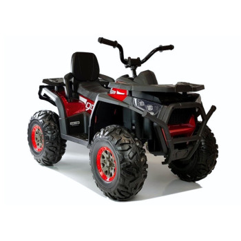 Quad na Akumulator XMX607 Światła LED MP3 Czerwony Lakier