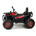 Quad na Akumulator XMX607 Światła LED MP3 Czerwony Lakier