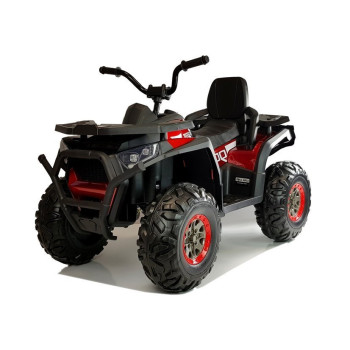 Quad na Akumulator XMX607 Światła LED MP3 Czerwony Lakier