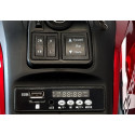 Quad na Akumulator XMX607 Światła LED MP3 Czerwony Lakier