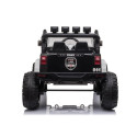 Auto na Akumulator JC666 Światła LED MP3 Pilot Policyjny Biały