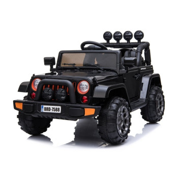 Auto Na Akumulator Jeep BRD-7588 Światła LED MP3 Pilot Czarny 4x4