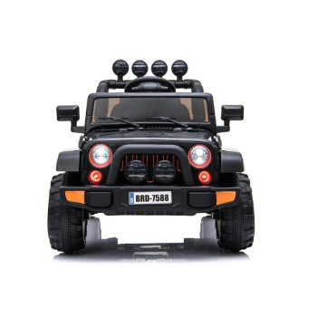 Auto Na Akumulator Jeep BRD-7588 Światła LED MP3 Pilot Czarny 4x4