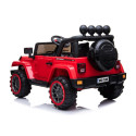 Auto Na Akumulator Jeep BRD-7588 Światła LED MP3 Pilot Czerwony 4x4