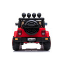 Auto Na Akumulator Jeep BRD-7588 Światła LED MP3 Pilot Czerwony 4x4