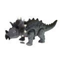 Dinozaur na Baterie Triceratops Szary