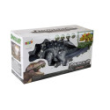Dinozaur na Baterie Triceratops Szary
