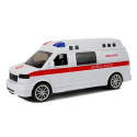 Ambulans Karetka Pogotowia z Napędem Dźwięk Syrena Światła