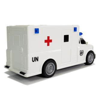 Auto Ambulans z napędem Karetka Pogotowia 1:20 z dźwiękiem