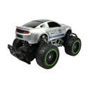 Auto Zdalnie Sterowane R/C 6.5 km/h Wysokie Koła Srebrne