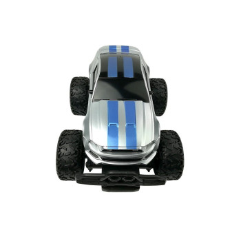 Auto Zdalnie Sterowane R/C 6.5 km/h Wysokie Koła Srebrne