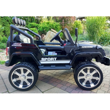 Auto na Akumulator S2388 Jeep Czarny 4x45W