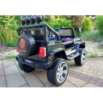 Auto na Akumulator S2388 Jeep Czarny 4x45W