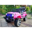 Auto na Akumulator S2388 Jeep Różowy 4x45W