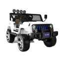 Auto na Akumulator S2388 Pilot Światła LED Radio Jeep Biały 4x45W