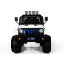 Auto na Akumulator S2388 Pilot Światła LED Radio Jeep Biały 4x45W