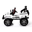 Auto na Akumulator S2388 Pilot Światła LED Radio Jeep Biały 4x45W