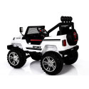 Auto na Akumulator S2388 Pilot Światła LED Radio Jeep Biały 4x45W