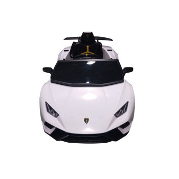 Auto na akumulator Lamborghini Huracan Pilot Światła LED MP3 Białe